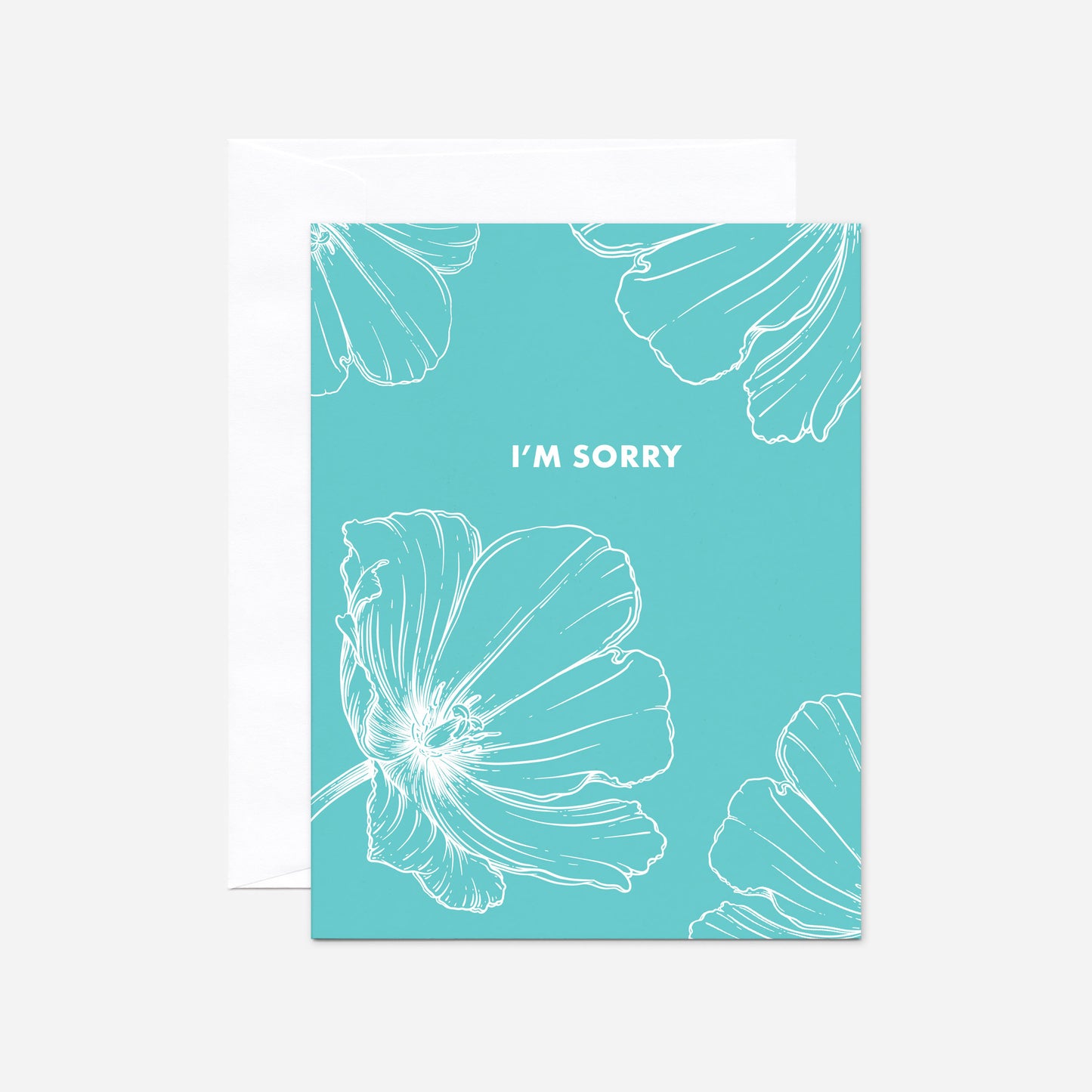Set of 8 "I'm Sorry" Greeting Cards