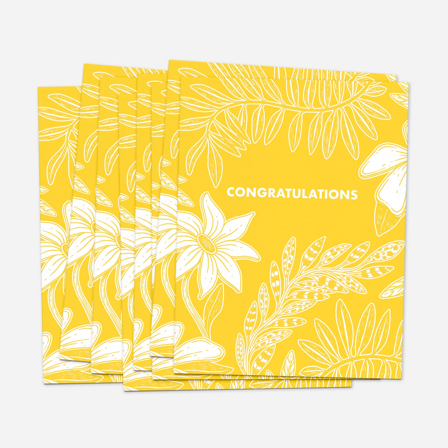 Set of 8 "Congratulations" Greeting Cards