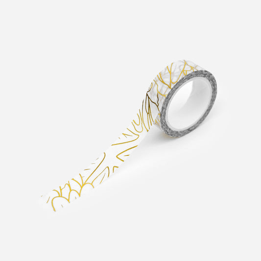 "Golden Royal Gardens" Biodegradable Washi Tape