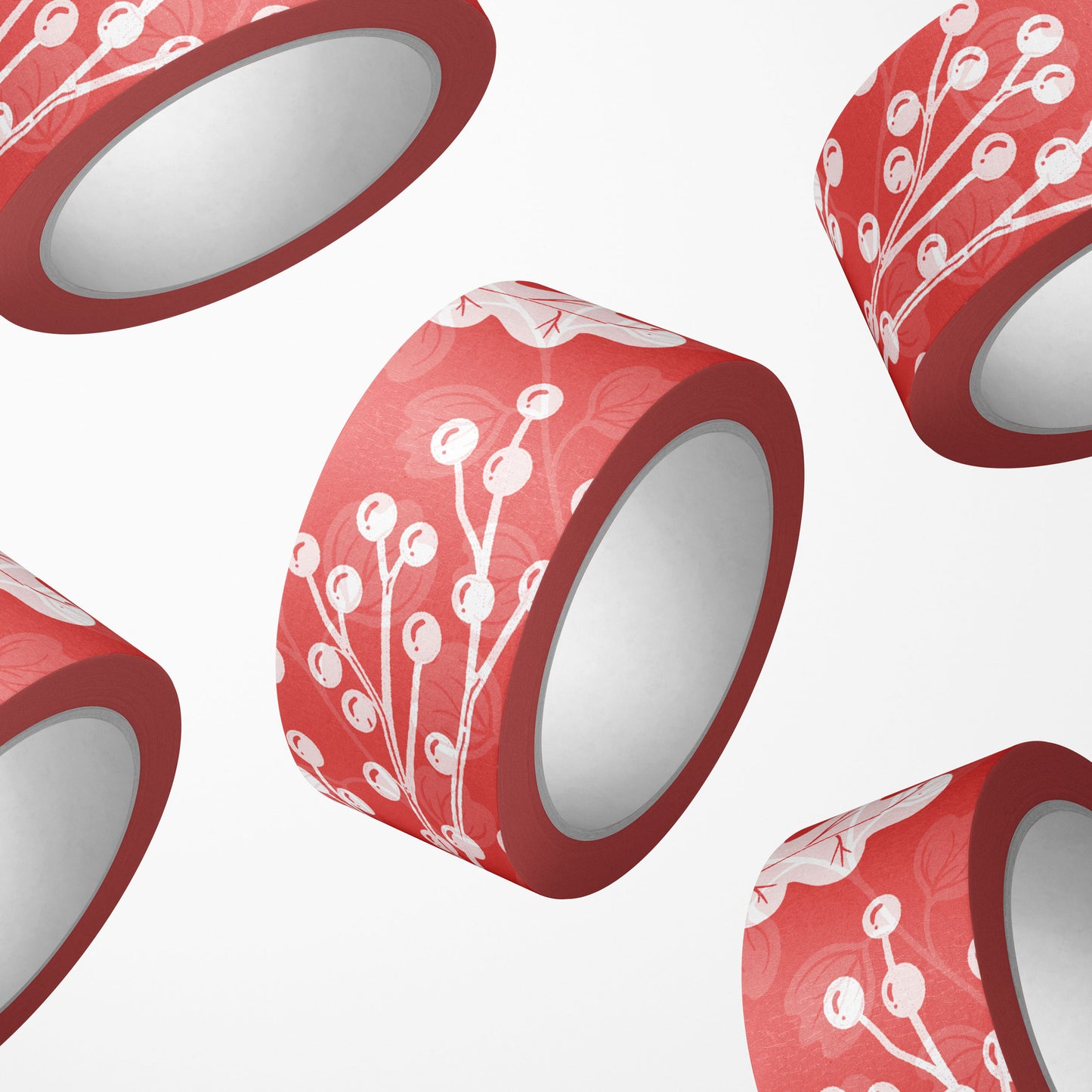 "Festive Florals" Biodegradable Washi Tape