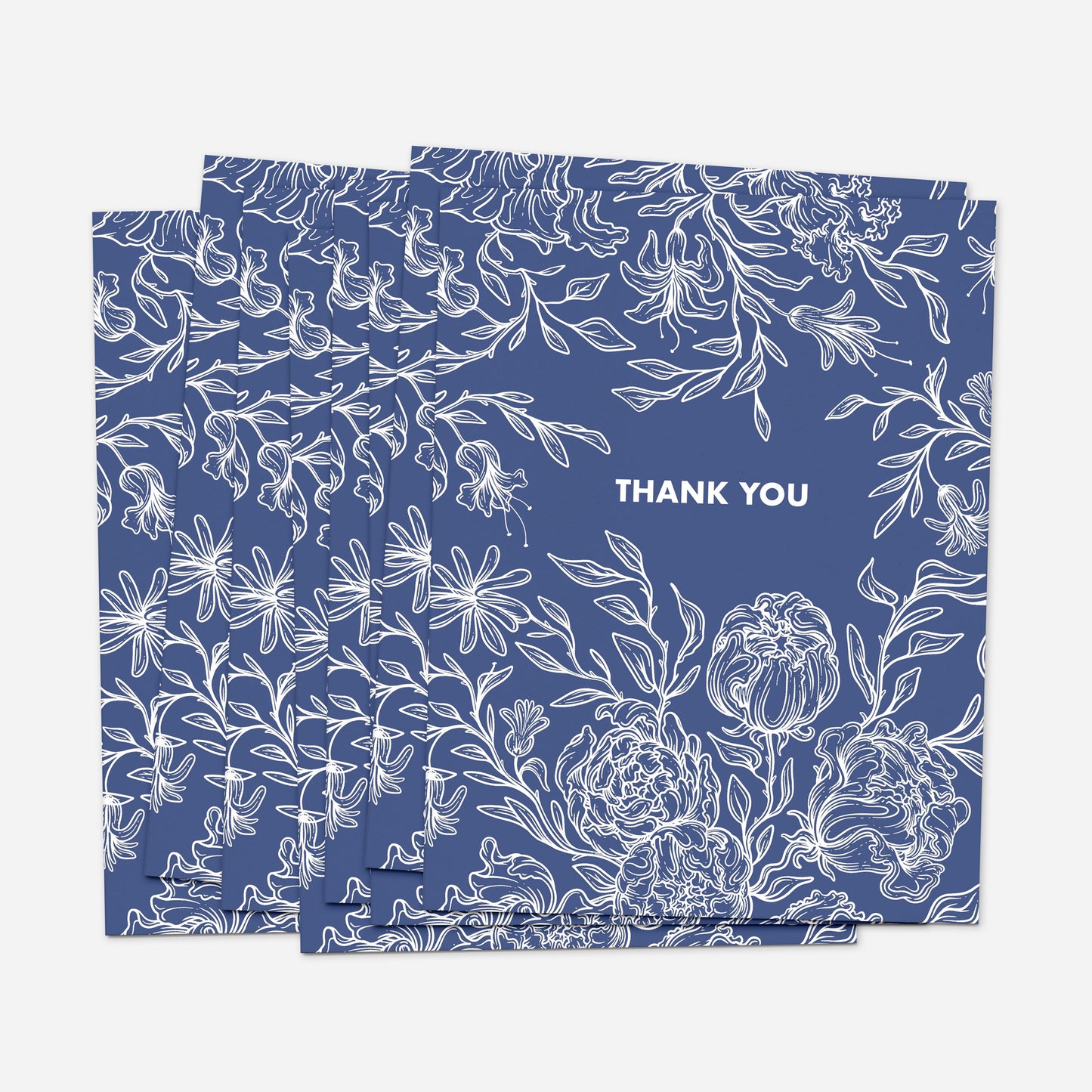 Set of 8 "Thank You" Greeting Cards