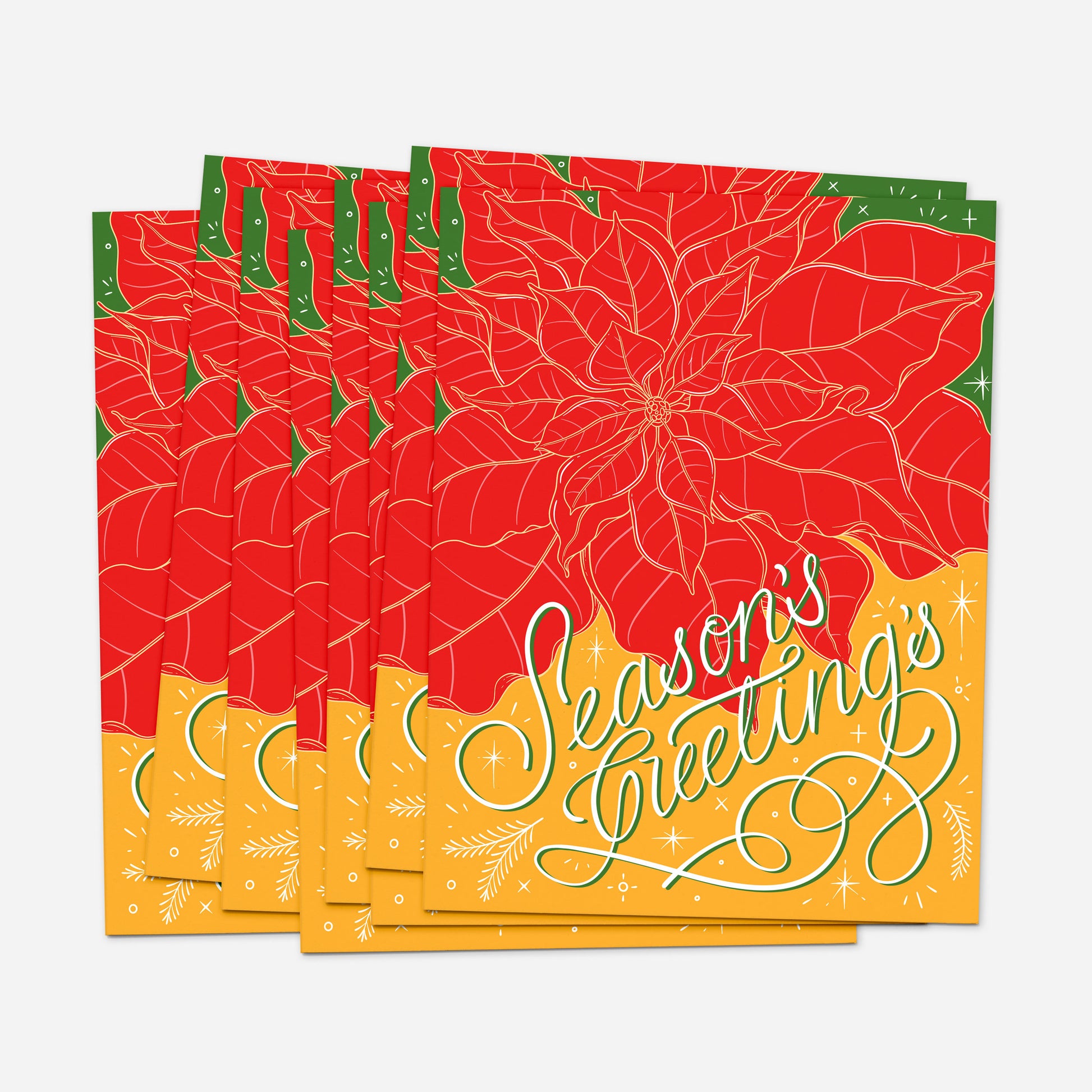 Golden Winter Florals Tissue Paper – Papergem