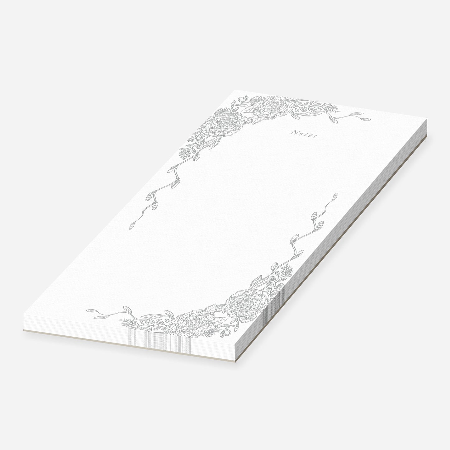 Silver Notes Notepad