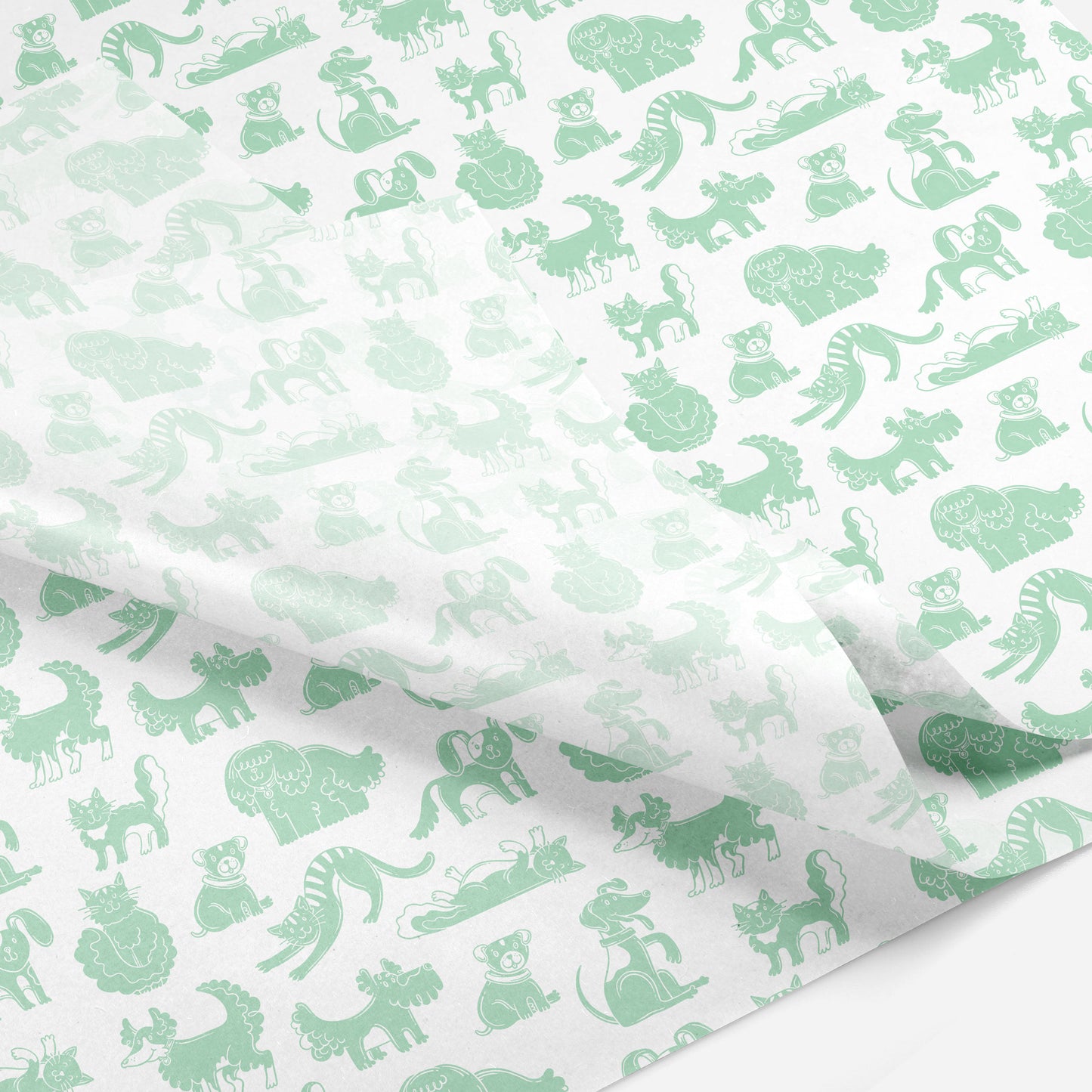 "Cats and Dogs" Tissue Paper
