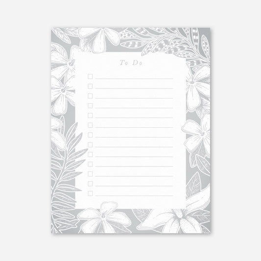 Silver Jungle Notepad